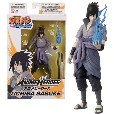 Figura Uchiha Sasuke Anime Heroes Naruto Shippuden 15cm