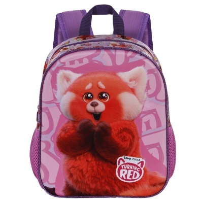Mochila 3D Pré-Escolar Yaay Turning Red Disney Pixar 31cm