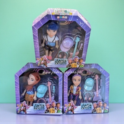 Conjunto 3 Bonecas K-Pop Demon Hunters