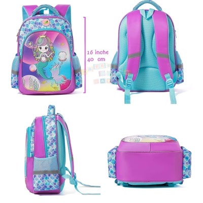 Mochila Escolar Queen Mermaid