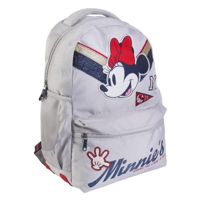 Conjunto Escolar Minnie - Mochila + porta-lápis