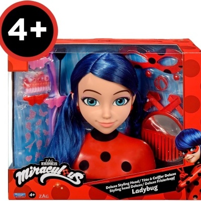 Busto da Ladybug com 30 acessórios - 21 cm
