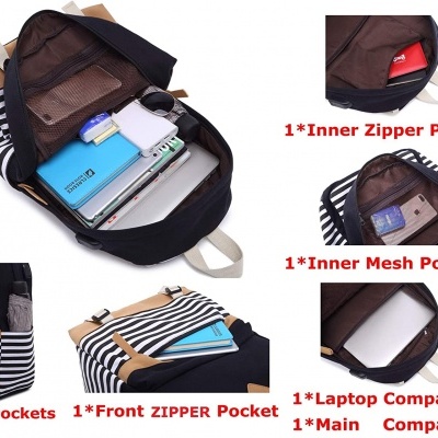 Pack Escolar black & white