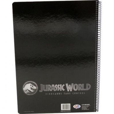 Caderno A4 80 folhas de Jurassic World