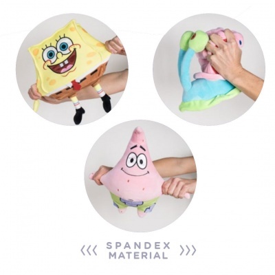 Peluche Gary Bob Esponja spandex 15cm