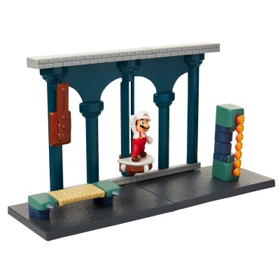 Playset Castelo de Lava Super Mário Nintendo