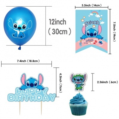 Kit aniversário Stitch Disney