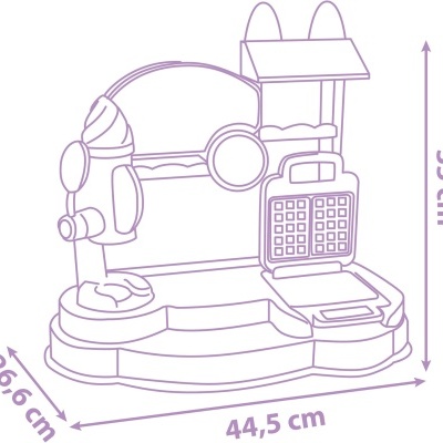 A Casa de bonecas Gabby - Gelataria