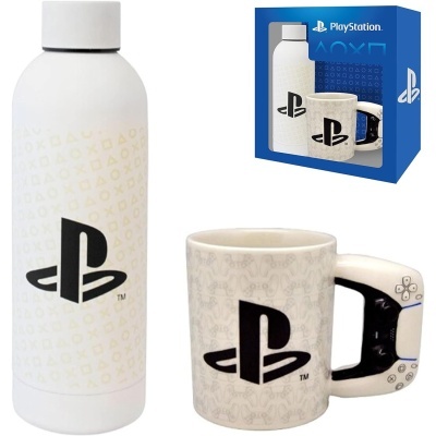 Set Caneca 3d + garrafa PlayStation