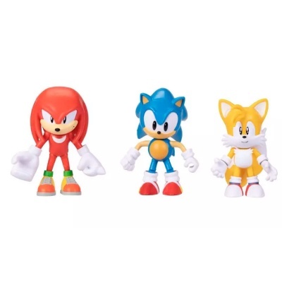 Blister 3 figuras Classic Sonic the Hedgehog 10cm