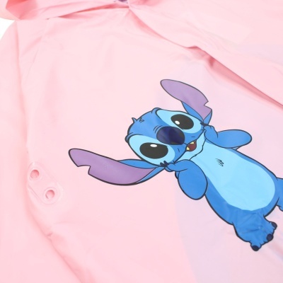 Camisola cor-de-rosa com estampa do personagem Stitch