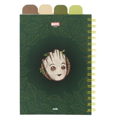 Caderno A5 Groot Marvel