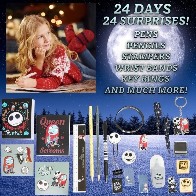 Calendário de advento infantil The Nightmare Before Christmas