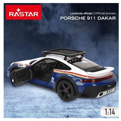 Carro Telecomandado Porsche 911 Dakar, escala 1:14