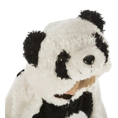 Fato de panda para crianças