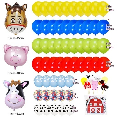 Kit aniversário Animais da Quinta