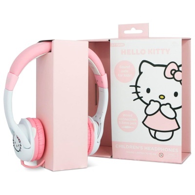 Auriculares headphones infantis Hello Kitty