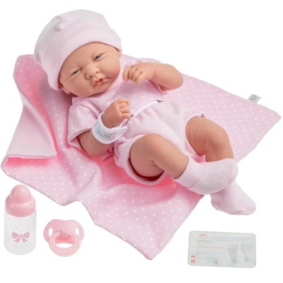 Boneca Reborn 24 meses - 36 cm vinil