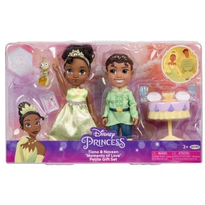 Boneca Tiana + Naveen Tiana e o Sapo Disney 15cm
