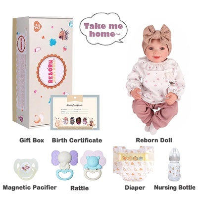 Boneca Reborn Sunny 43 cm