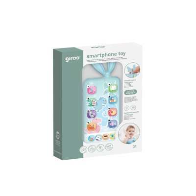 GIROS BABY TELEMÓVEL INFANTIL LUZ E SONS AZUL