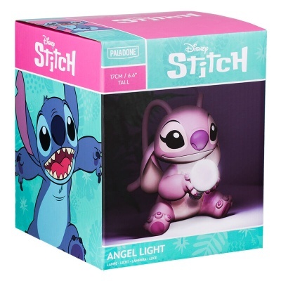 Candeeiro Angel Stitch Disney 16cm