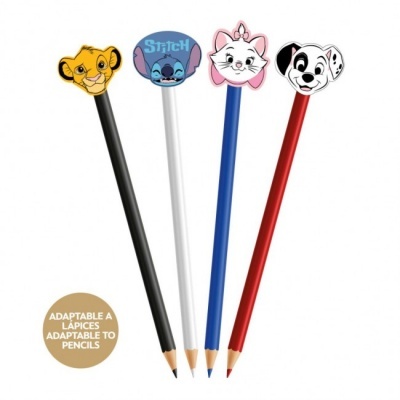 Conjunto 4 borrachas Disney