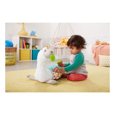 FISHER PRICE ALMOFADA BRINCADEIRAS DO LAMA