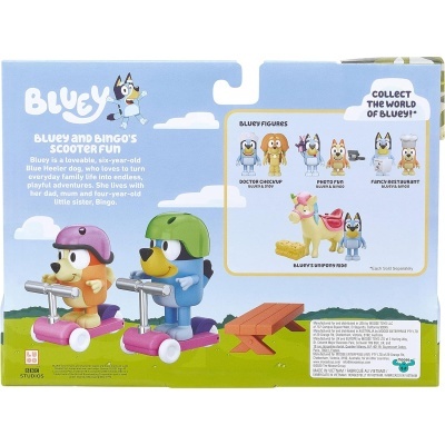 Bluey - Bluey Scooter Time playset