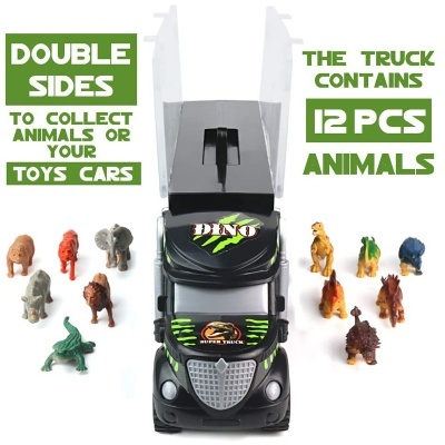 Camião de transporte de dinossauros