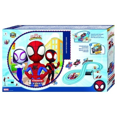 Pista de carros - Its Spidey Time Spidey Amazing Friends Marvel