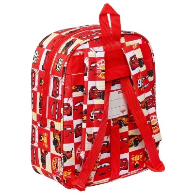 Mochila Pré-Escolar Lets Race Cars Disney Pixar 27cm adaptable