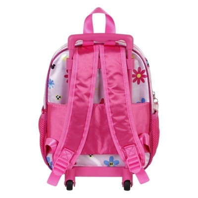 Trolley 3D Pré-Escolar Floral Minnie Disney 34cm