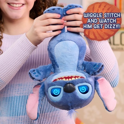 Stitch Peluche interativo Many Moods - olhos lcd - 50 sons