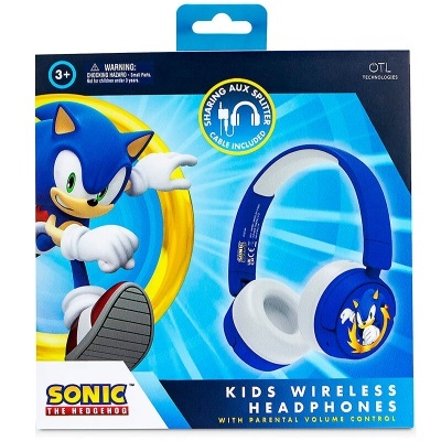Auriculares sem fios infantil Sonic the Hedgehog