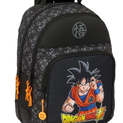 Dragon Ball- "Combat" Mochila Escolar dupla 42cm