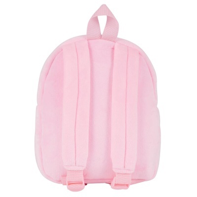 Mochila reversível + peluche Peggie Pinguim 27cm
