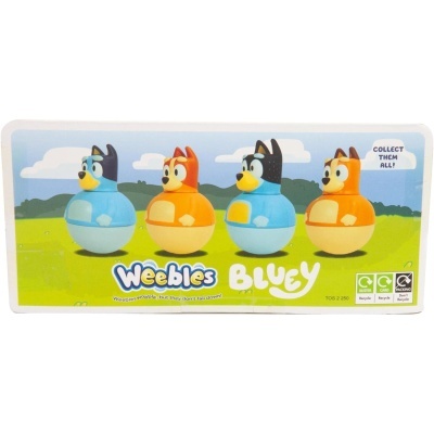 Weebles - Bluey 4 Pack
