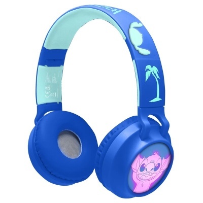 Auriculares sem fios luminosos Bluetooth Stitch Disney