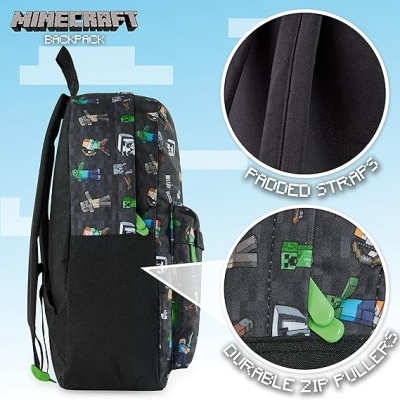 Mochila escolar Minecraft 38 cm