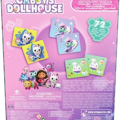 Jogo da memória da Gabby 72 cartas