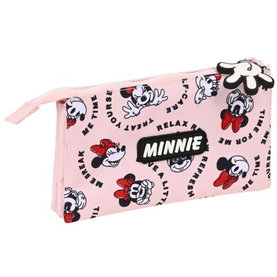 Porta-lápis Me Time Minnie Disney triplo