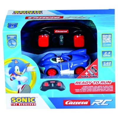 Carro telecomandado radio control Racing RC Team Sonic the Hedgehog