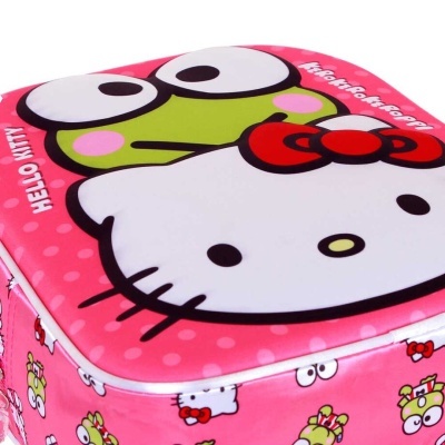 Mochila 3D Pré-Escolar Funny Hello kitty