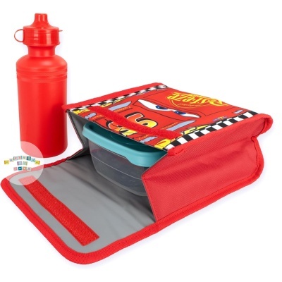 Conjunto Escolar Cars Disney - 4 peças