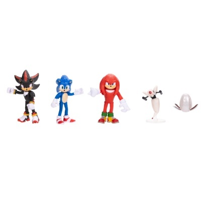 Figuras de ação coloridas em fundo branco