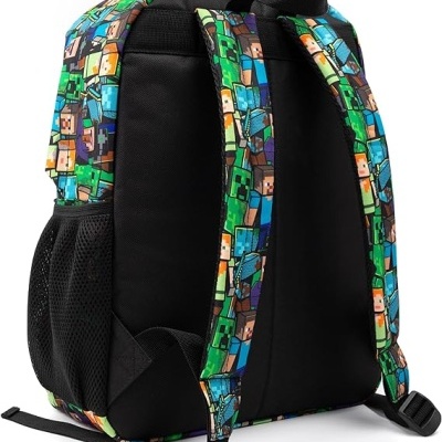 Mochila Escolar Minecraft 42 cm