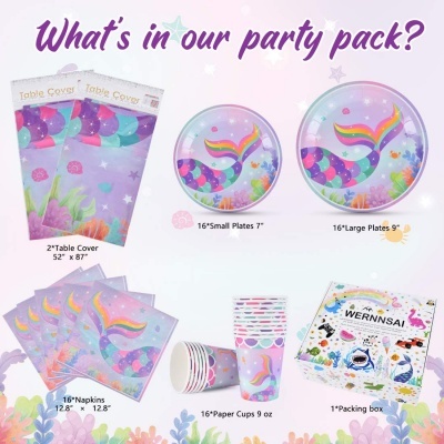 Kit de aniversário Sereia