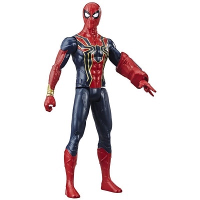 Figura Titan Hero Iron Spider Avengers Marvel 30cm