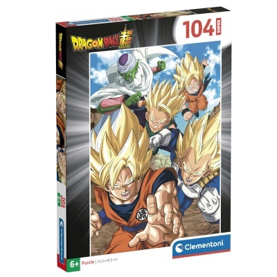 Embalagem puzzle Dragon Ball Super Saiyajin 104 peças